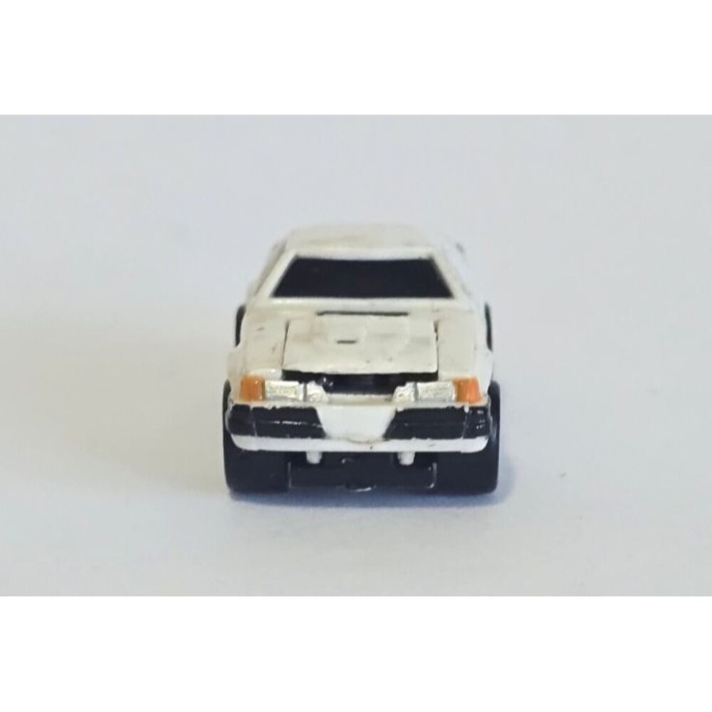 Vintage 1988 Galoob Micro Machines '80s Ford Mustang SVO White Toy Car - Picture 5 of 9